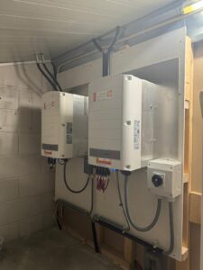 Omvormer installatie